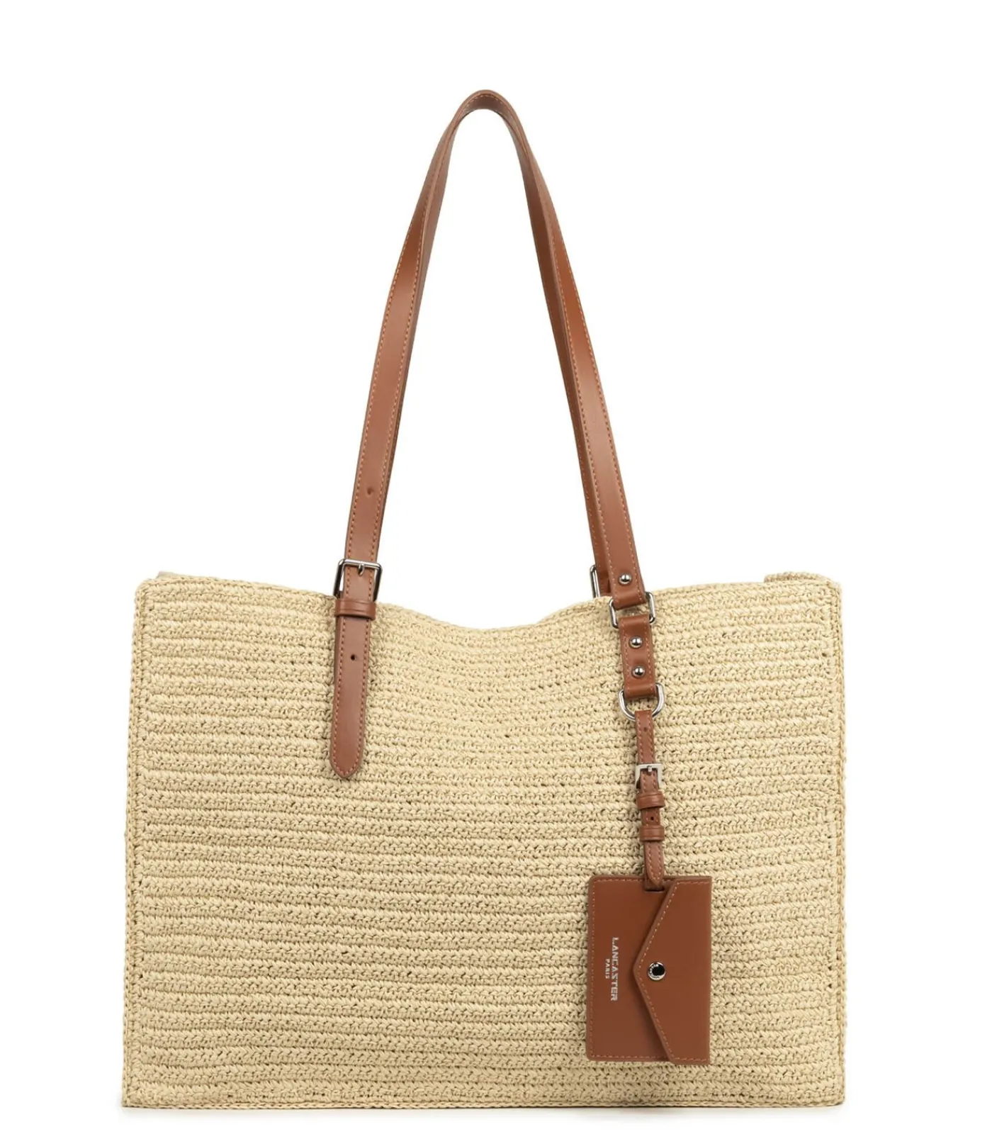 LANCASTER Schoudershopper – Playa camel Discount