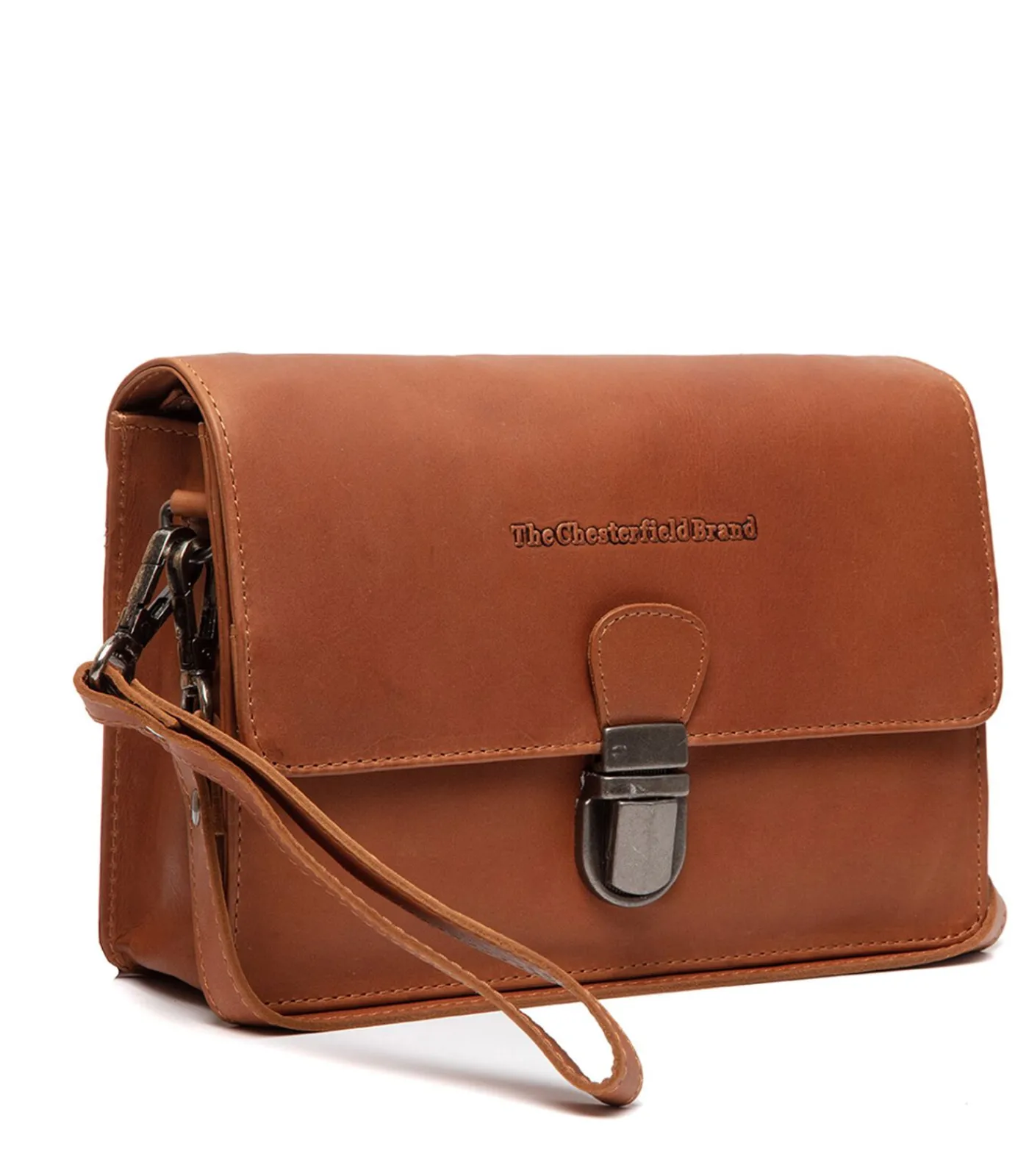 The Chesterfield Brand Schoudertas Cognac C48.127031 brown/camel Sale
