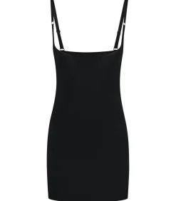 Bye Bra Sculpting Jurk Met Open Buste black Sale