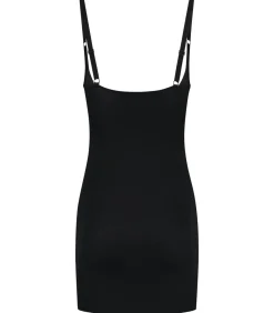 Bye Bra Sculpting Jurk Met Open Buste black Sale