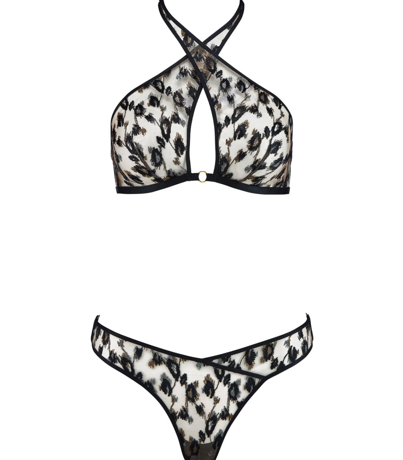 Aubade Set Absolutely Wild black Outlet