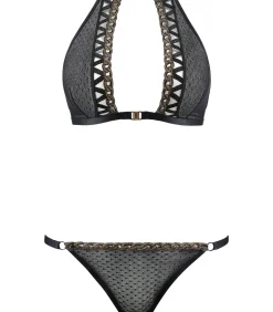 Aubade Set Unchain Me Up black Online