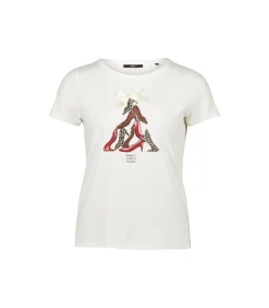 Zero Shirt creme/red Clearance