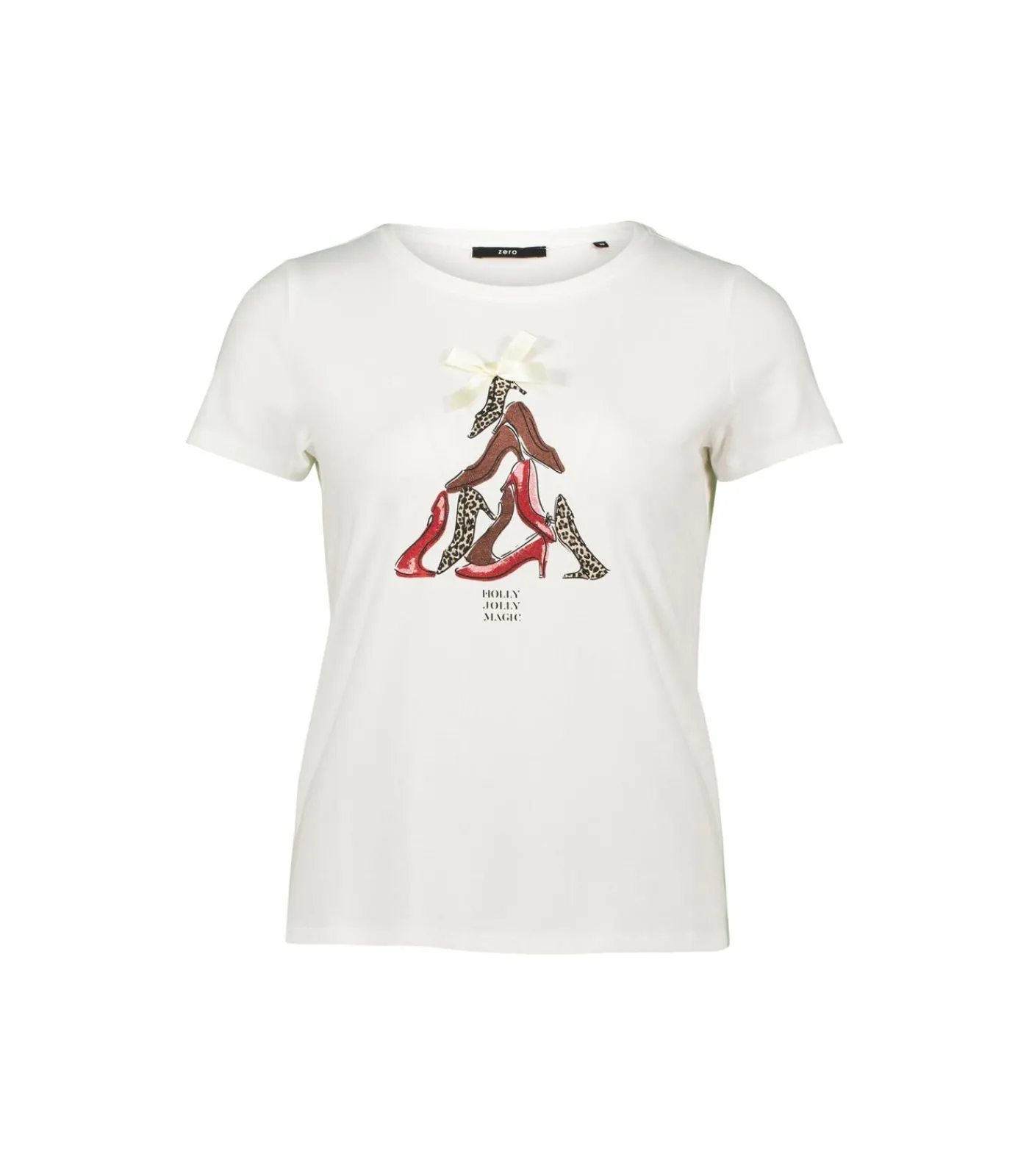 Zero Shirt creme/red Clearance