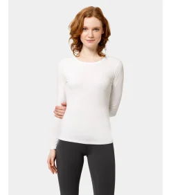 Les Lunes Shirt Met Lange Mouwen “RYLIEE Longsleeve Rib” white Clearance