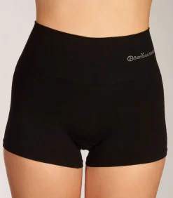 Bamboo basics short 2 pack seamless knitted light control boxershort black Outlet