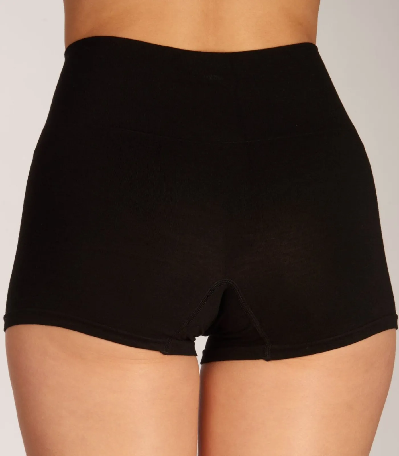 Bamboo basics short 2 pack seamless knitted light control boxershort black Outlet
