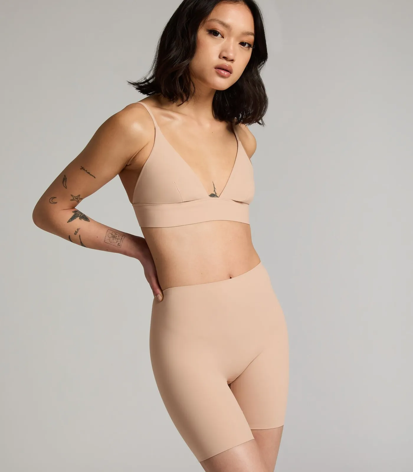 Hunkemöller Shorts Smooth beige Discount