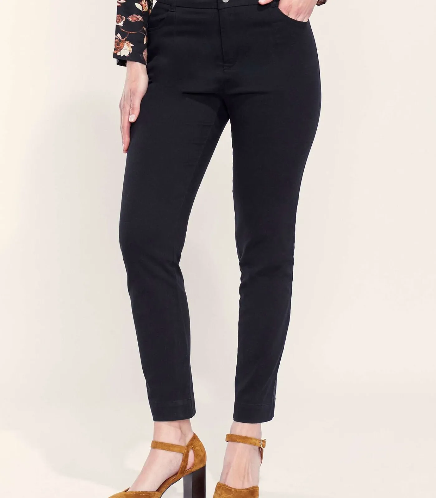 La Fiancée Sigarettenbroek katoen DANA black Best