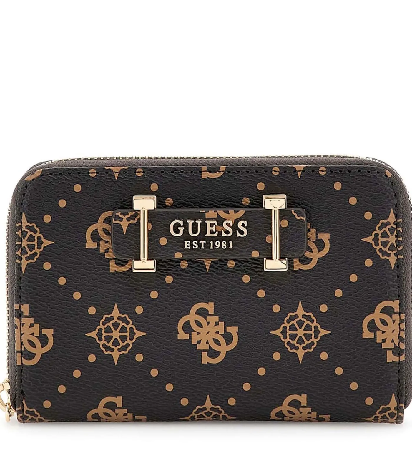 GUESS Silia Slg Medium Zip Around brown Outlet