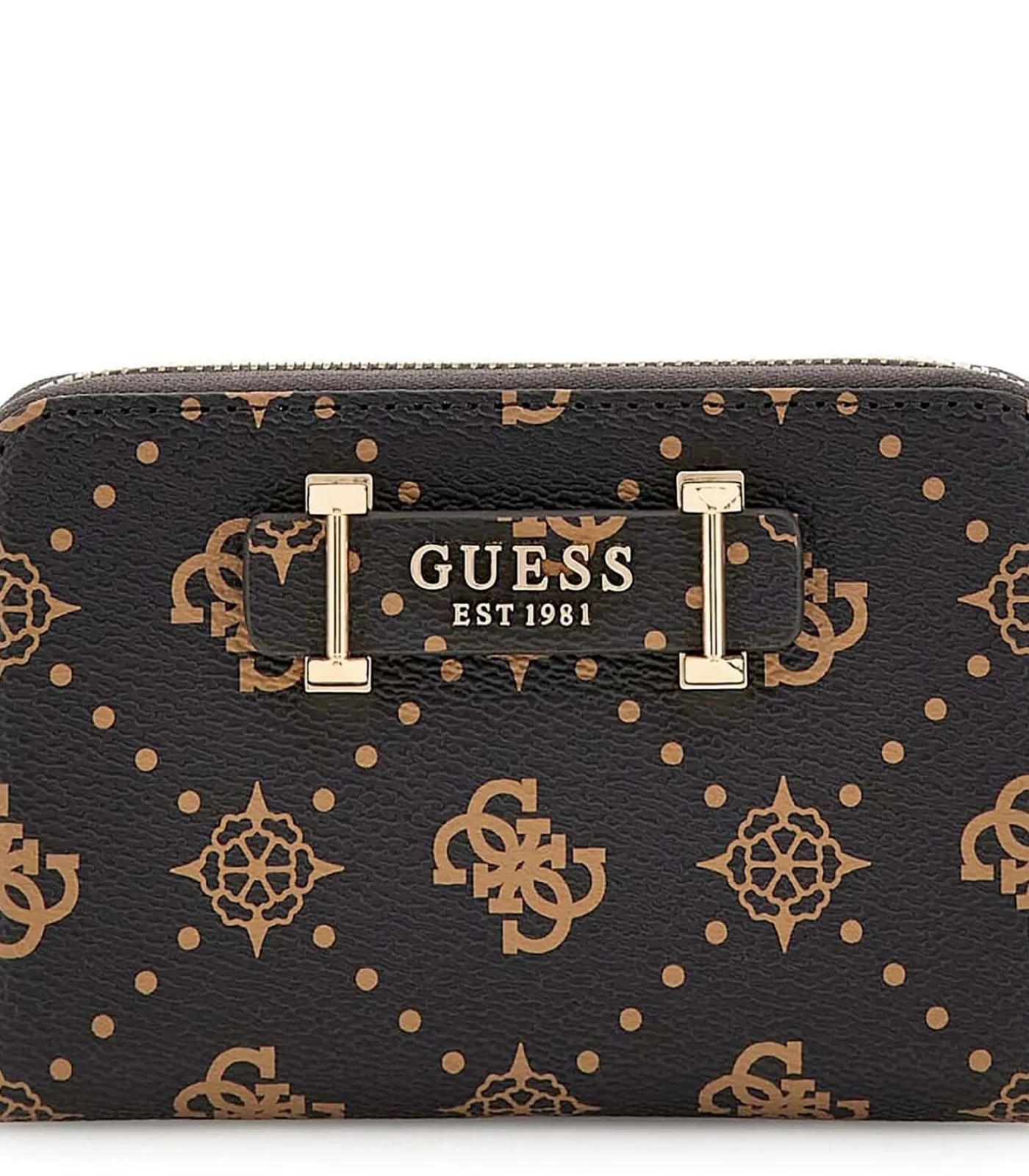GUESS Silia Slg Medium Zip Around brown Outlet