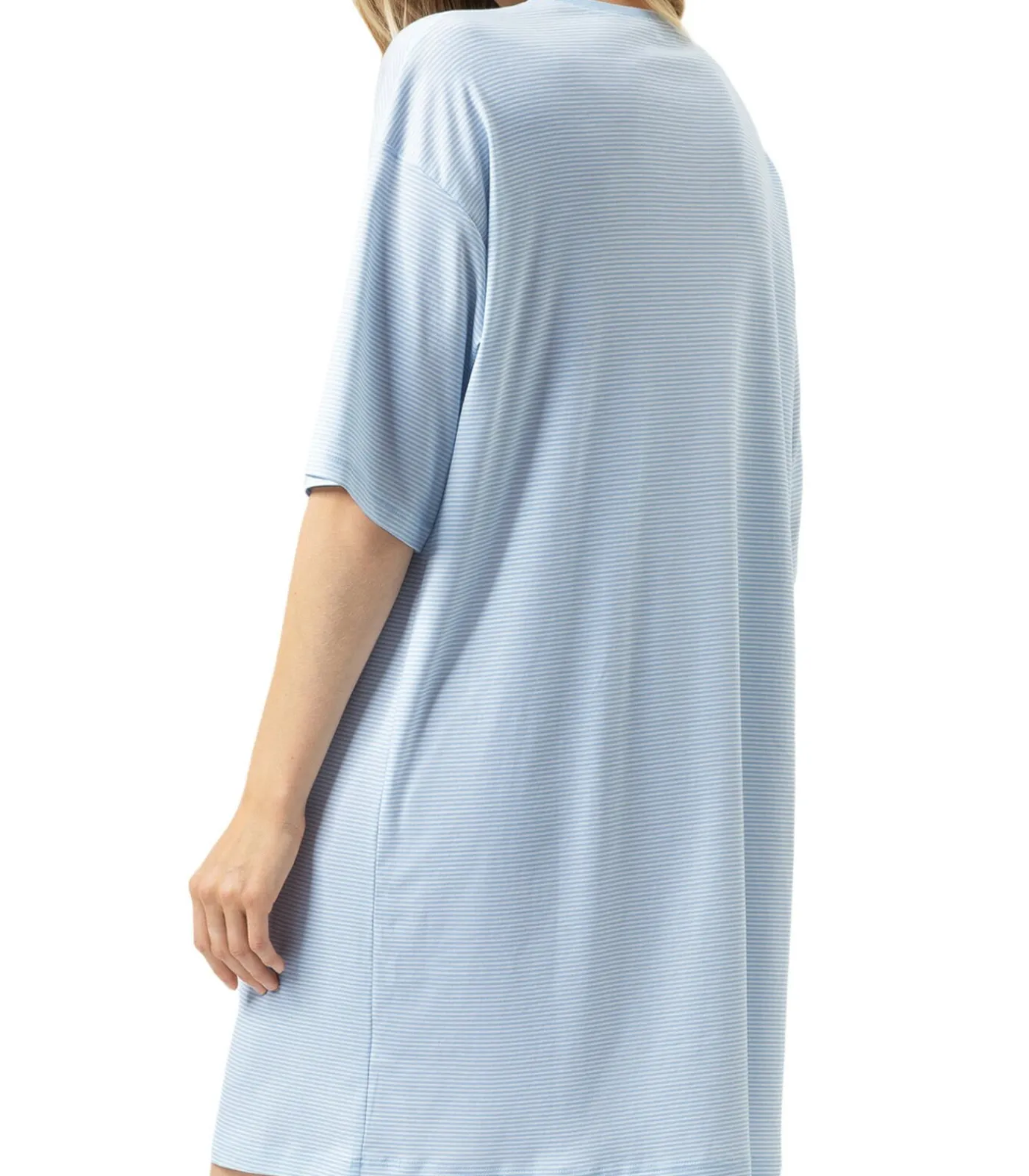Mey Simple Stripes - nachthemd blue Clearance