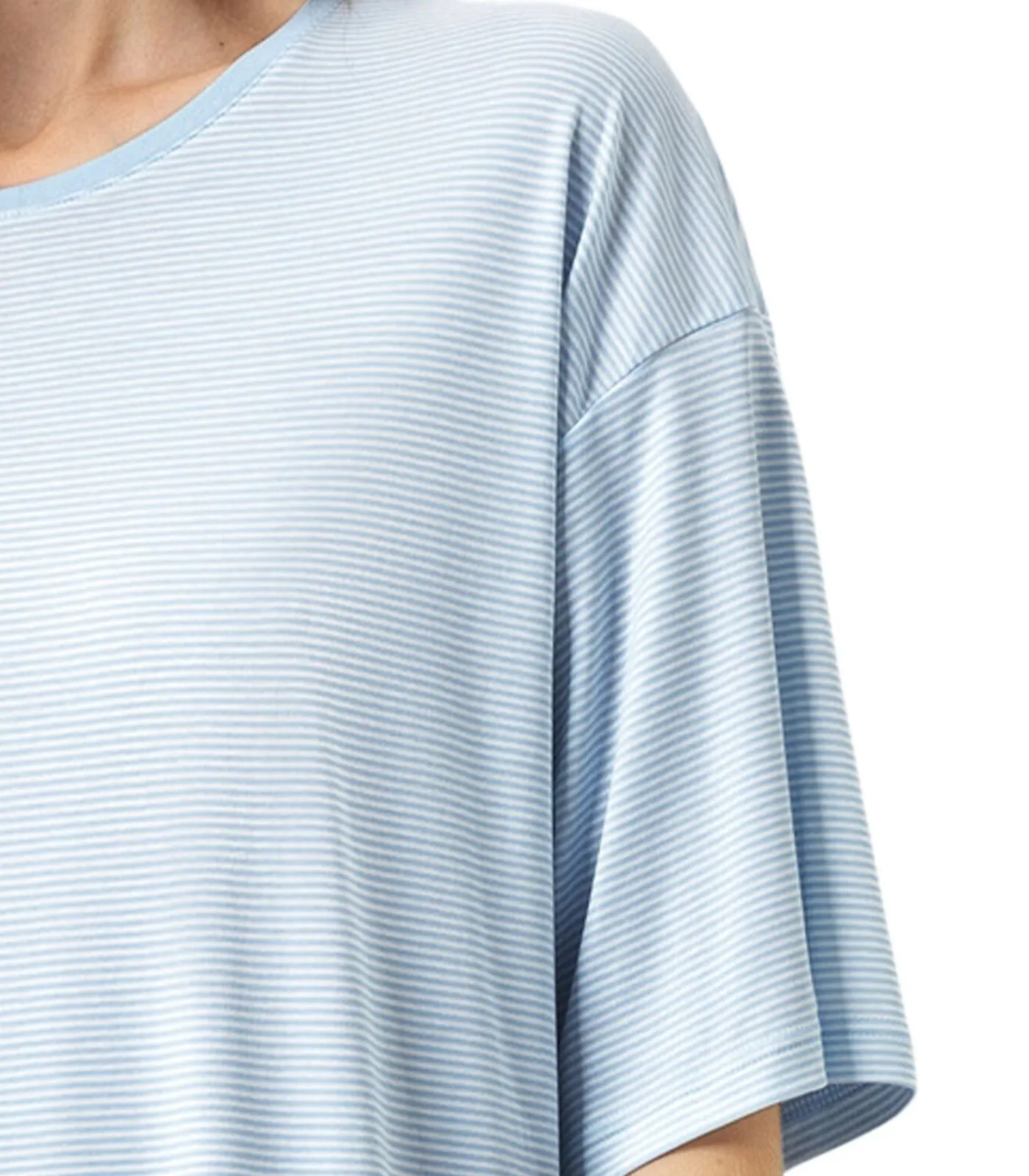Mey Simple Stripes - nachthemd blue Clearance