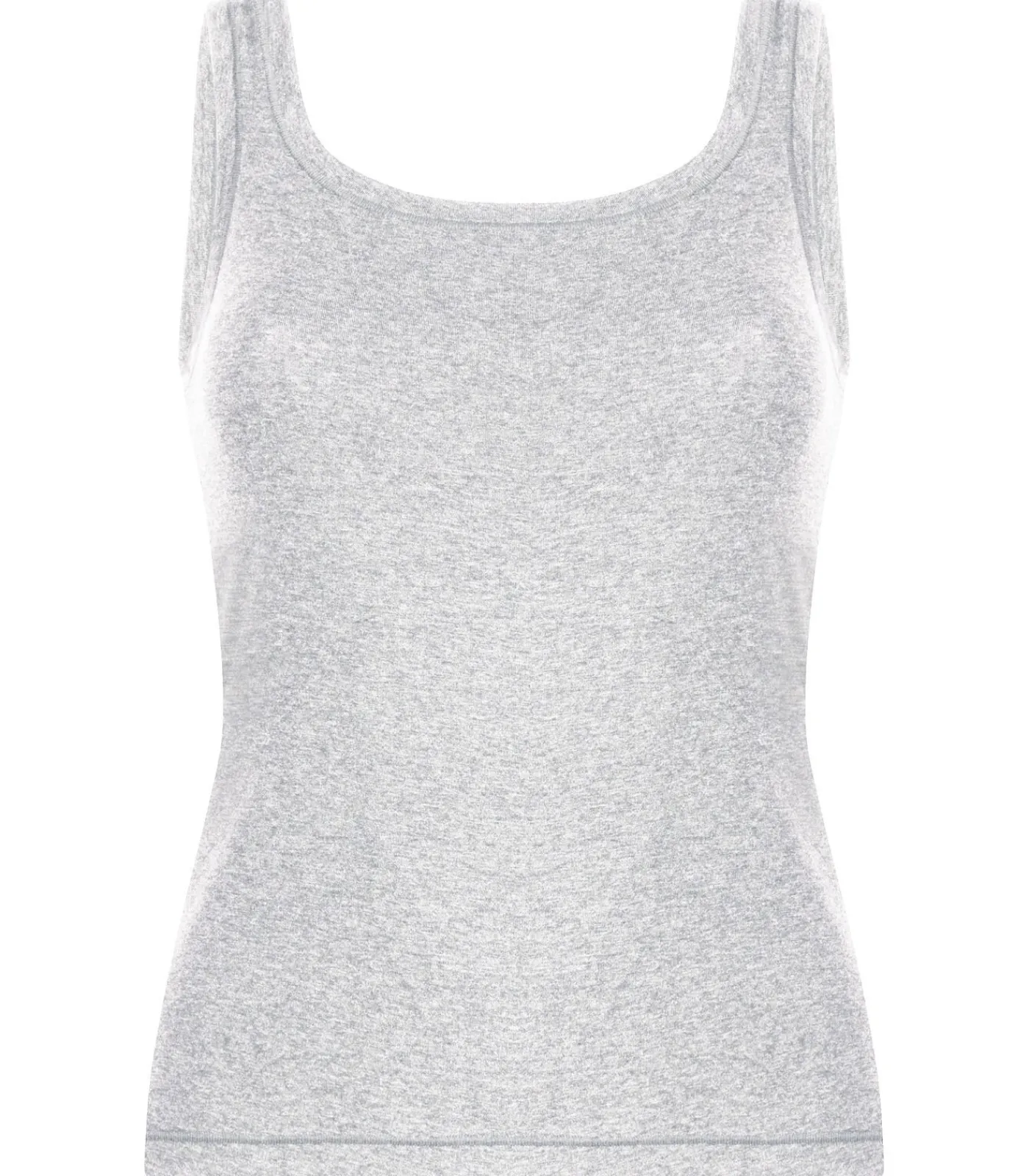 Hunkemöller Singlet Tanktop van zachte katoen gray Best