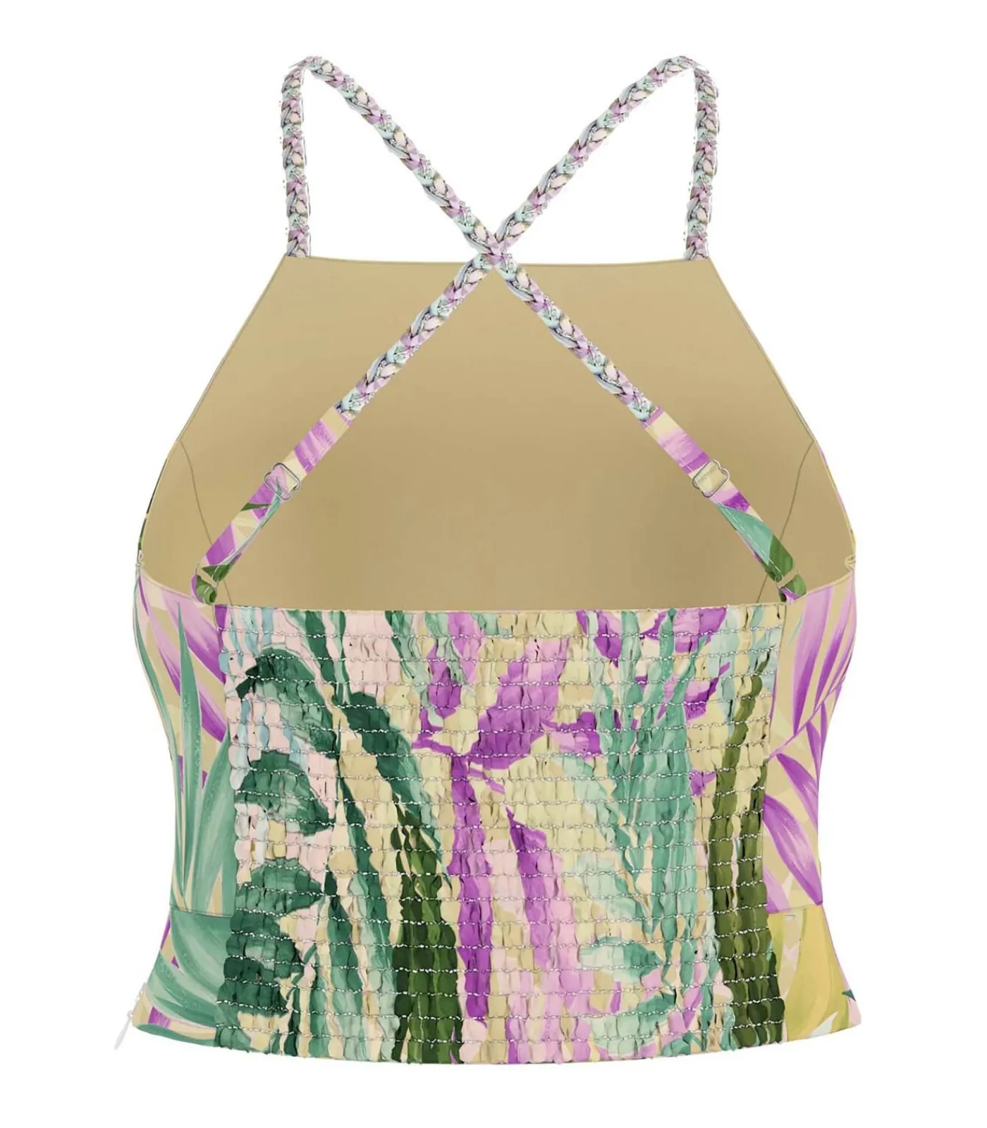GUESS Sl Gaelle Crop Top multicolor New