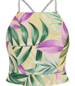 GUESS Sl Gaelle Crop Top multicolor New