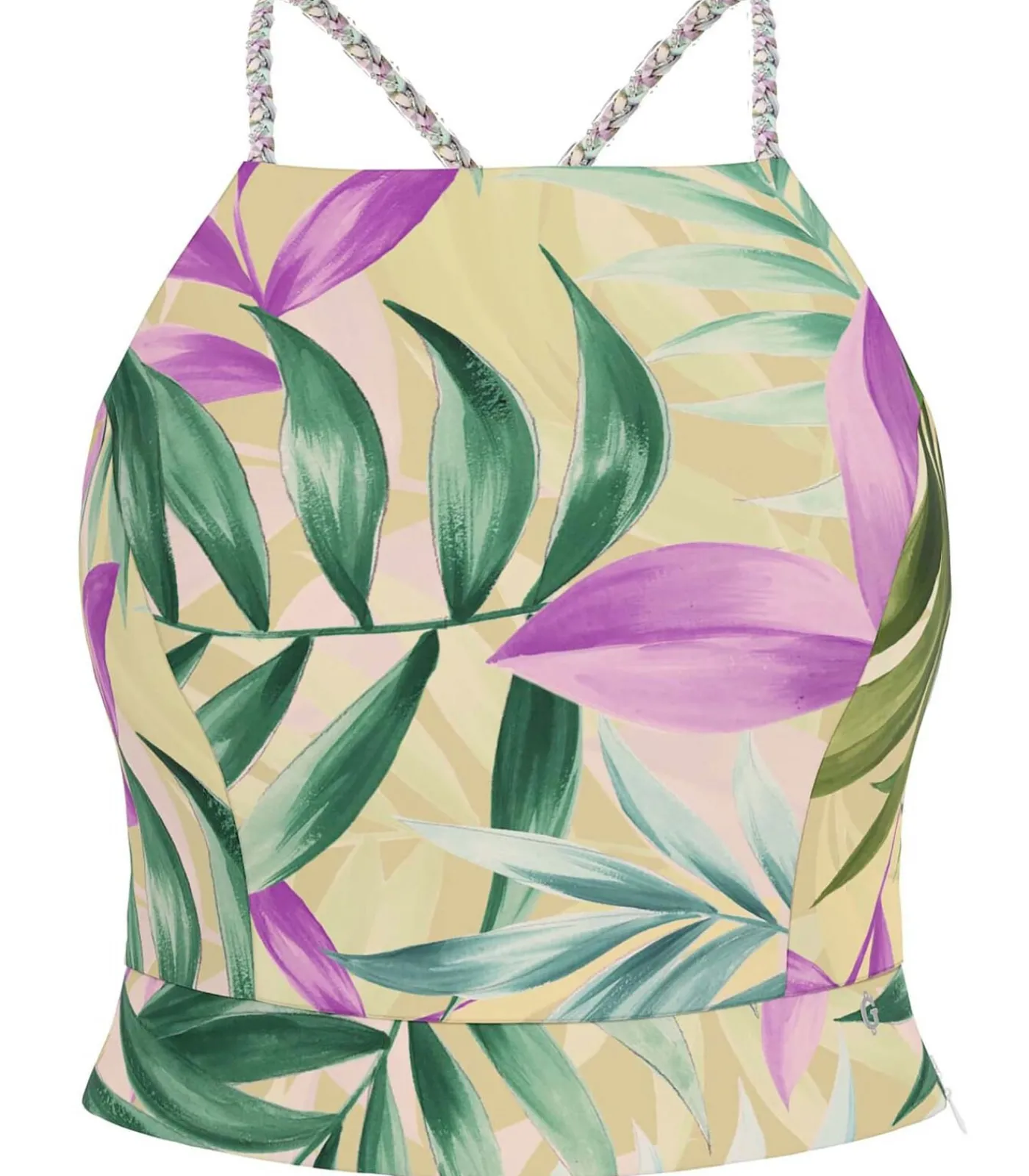 GUESS Sl Gaelle Crop Top multicolor New