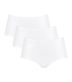 sloggi Slip Set van 3 white Online
