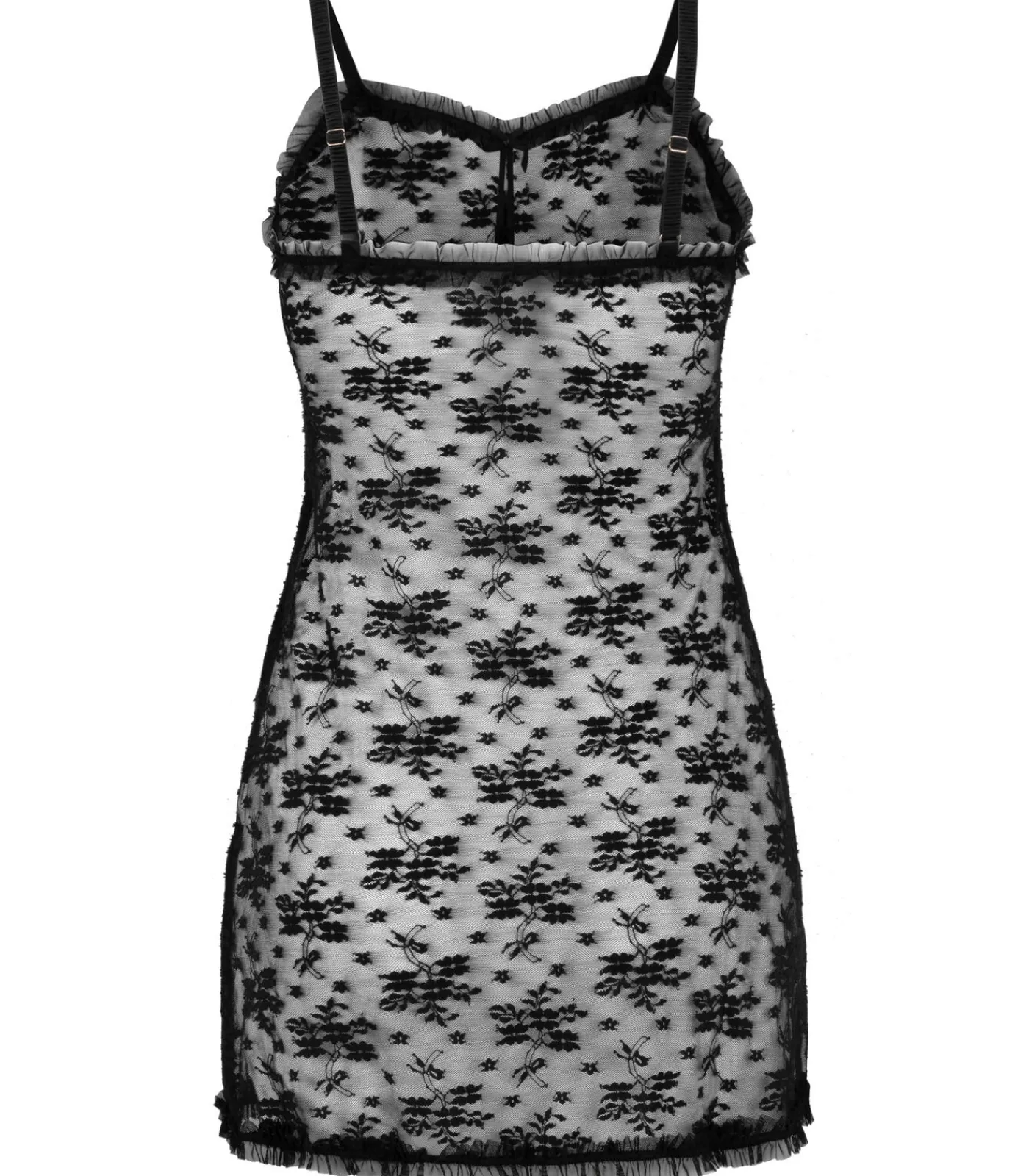 Hunkemöller Slipdress all over lace Darcy black Online