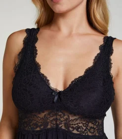 Hunkemöller Slipdress Nora Lace black Outlet