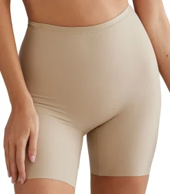 SELMARK Slipe broek met hoge taille Curves beige Best