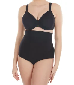 SELMARK Slipje met hoge taille Curves black Outlet