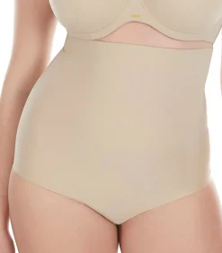 SELMARK Slipje met hoge taille Curves beige Outlet