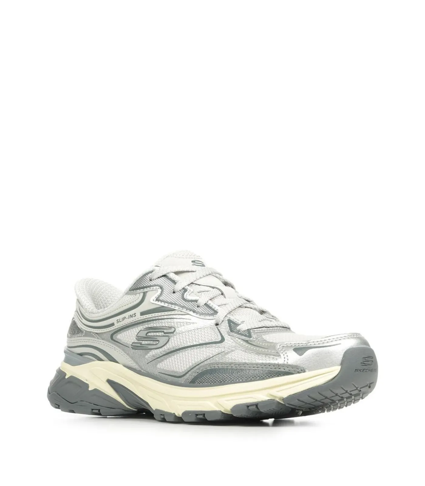 Skechers Sneakers Stamina Sport silver Discount
