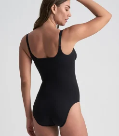 Bye Bra Soft Touch Seamless Bodysuit Met Open Buste black Sale