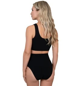 Bye Bra Soft Touch Seamless Mid-Taille Slip black New