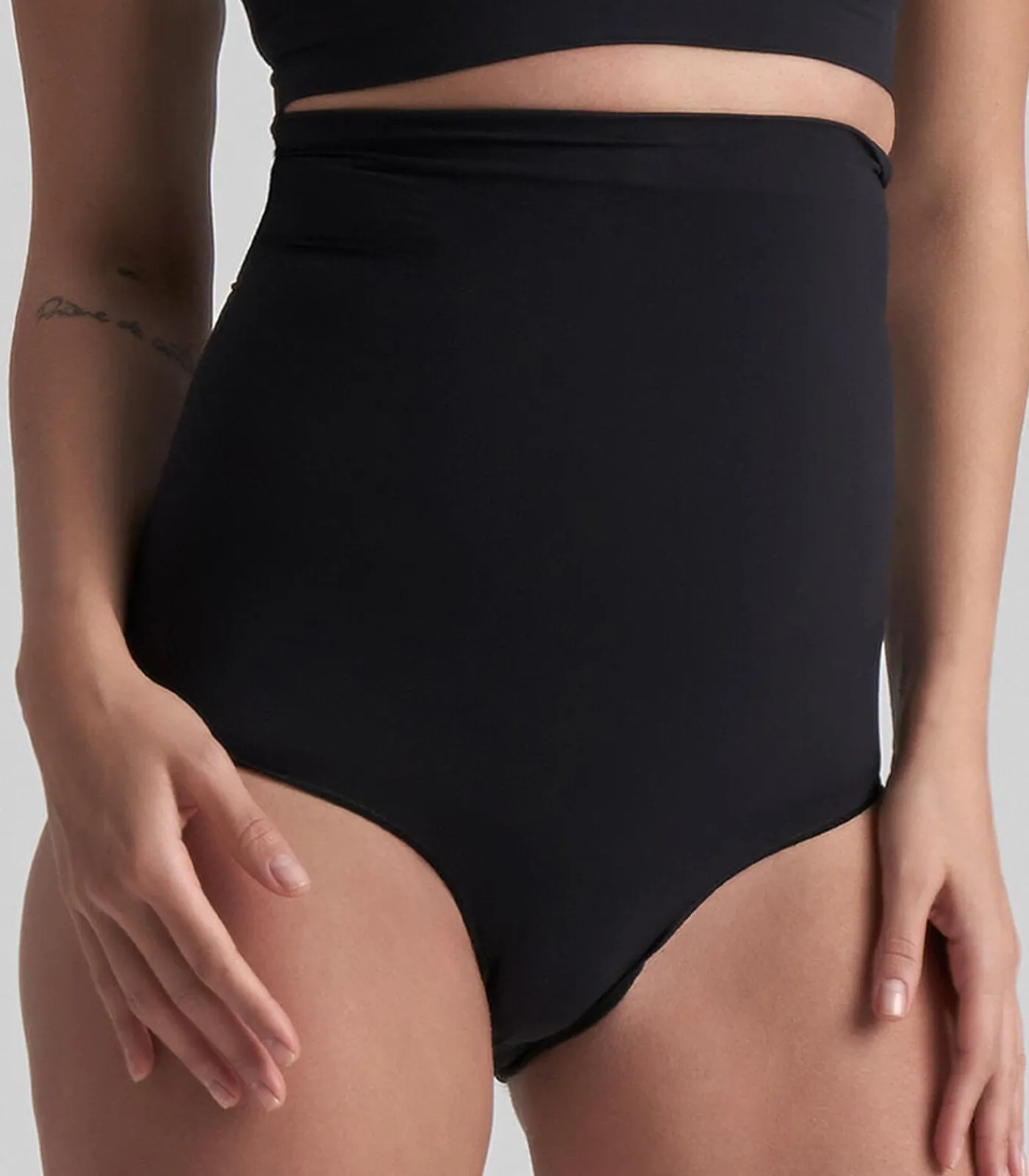 Bye Bra Soft Touch Seamless Slip Met Hoge Taille black Clearance