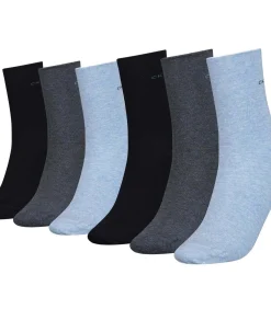 Calvin Klein Sokken CK WOMEN SOCK 6P ROLL TOP EMMA ECOM Set van 6 blue Sale