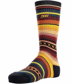 Stance Sokken Curren Parks Crew Set van 1 bordeaux/orange Clearance