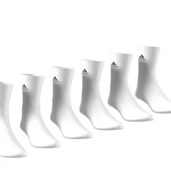 Adidas Sokken Cushioned Sportswear Crew 6P Set van 6 white