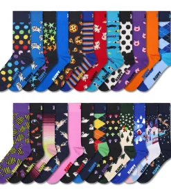 Happy Socks Sokken 24-Pack Advent Calendar Gift Set Set van 24 multicolor Sale