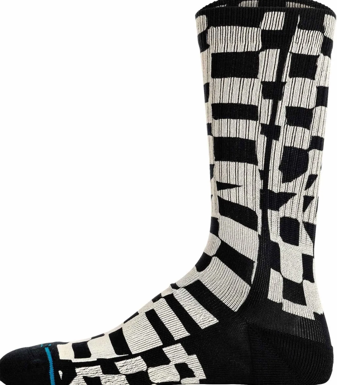 Stance Sokken Wave Check Crew Set van 1 black Clearance