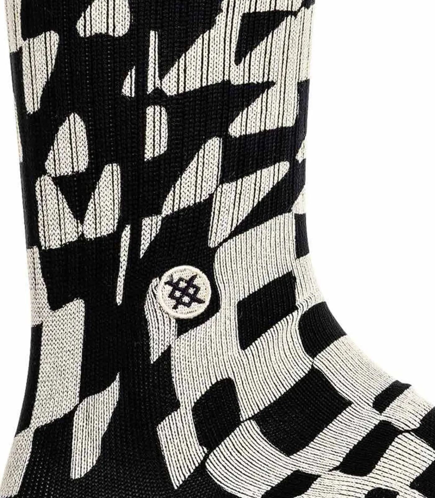 Stance Sokken Wave Check Crew Set van 1 black Clearance