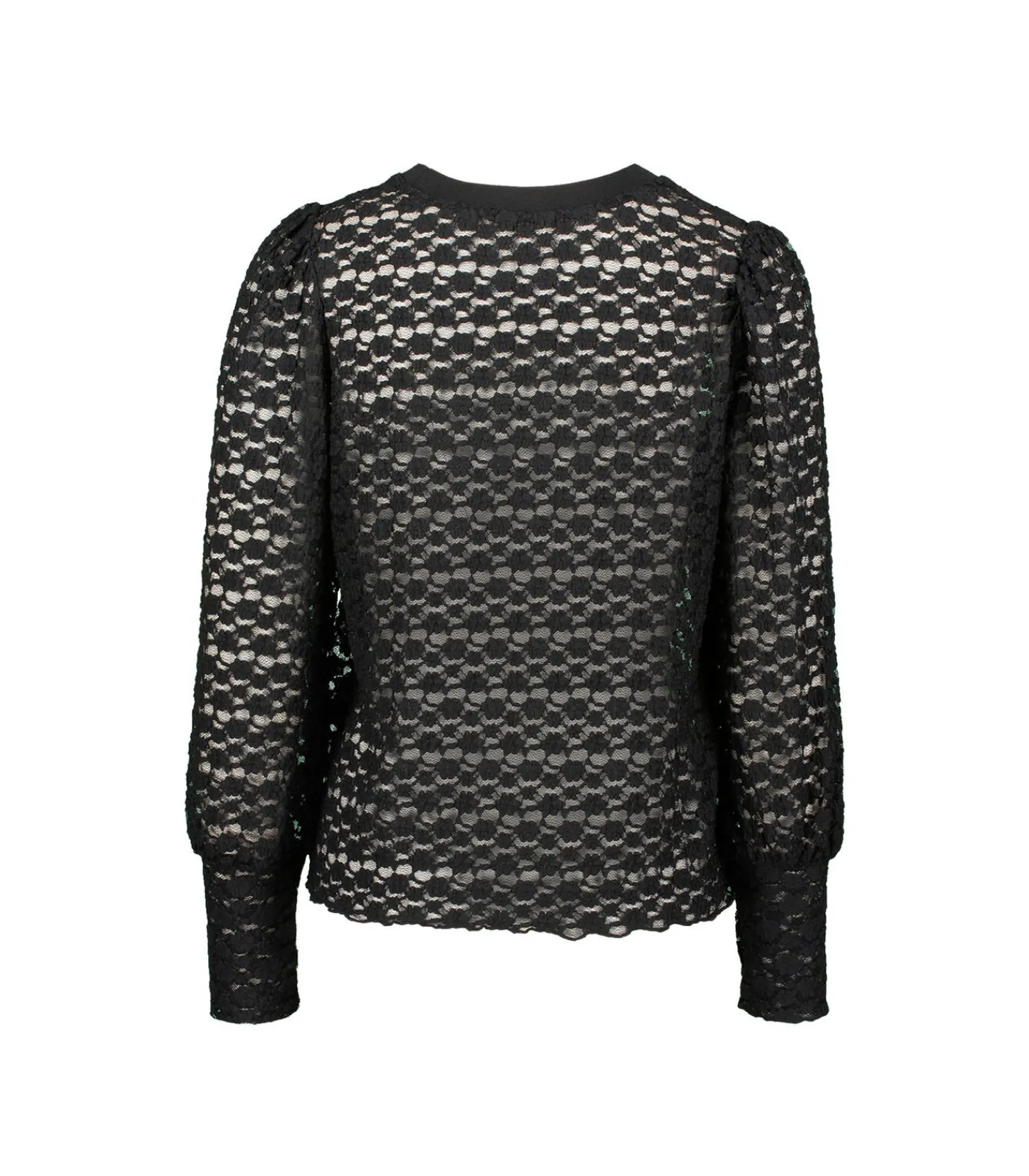 Zero Spitzenbluse black Outlet