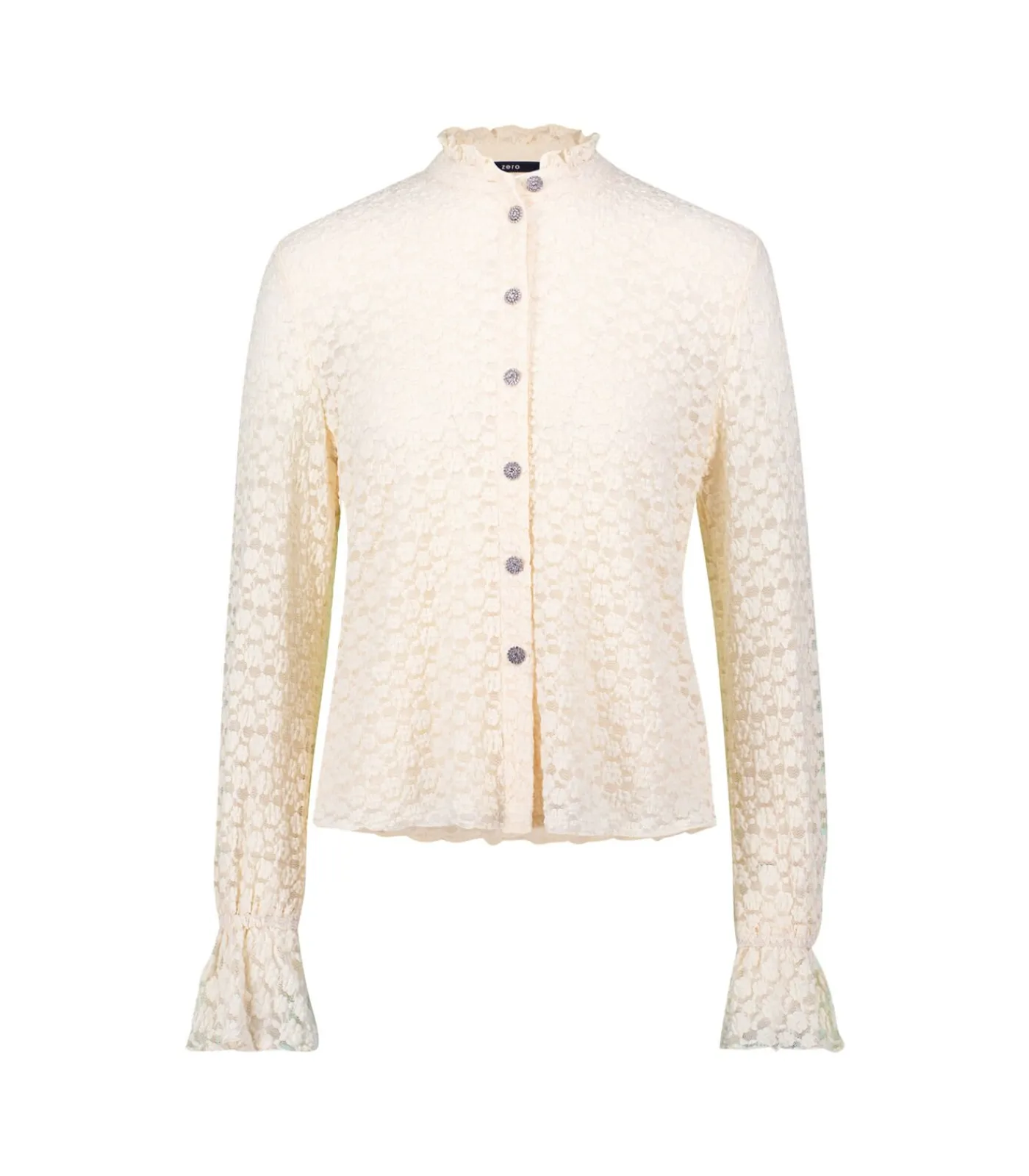 Zero Spitzenbluse ivory