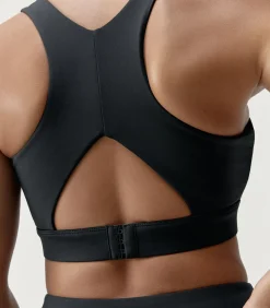 Born Living Yoga Sportbeha Gold black Hot