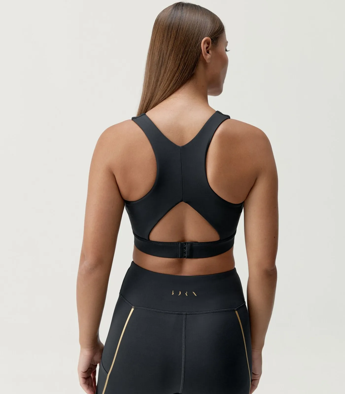 Born Living Yoga Sportbeha Gold black Hot