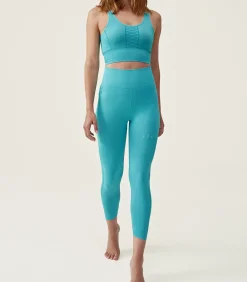 Born Living Yoga Sportbeha Halasana turquoise Clearance