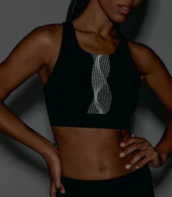 Born Living Yoga Sportbeha Kishi darkGreen Hot
