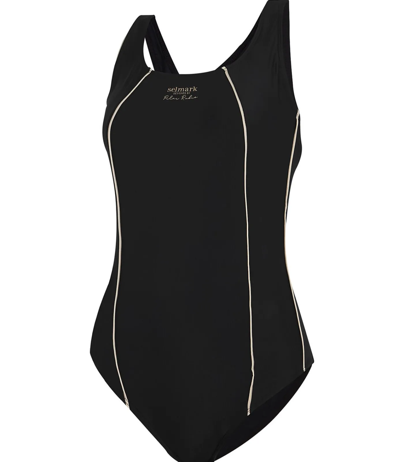 SELMARK Sportief eendelig zwempak TECH ST7 black Best