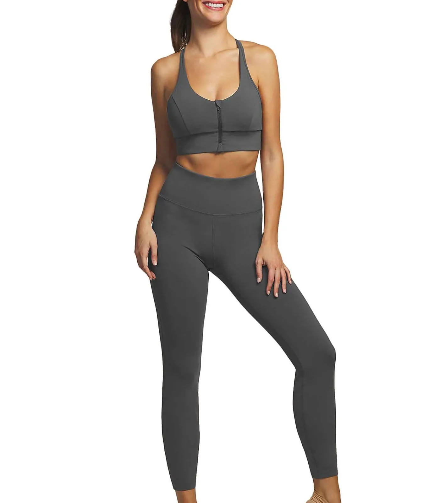 SELMARK Sportlegging met hoge taille Tech ST5 gray Hot