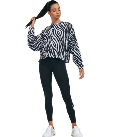 Nike SPORTSWEAR ESSENTIAL SWOOSH - Leggings - Zwart black Sale