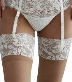 SELMARK Stay-up kousen Filipa Mariage beige Sale