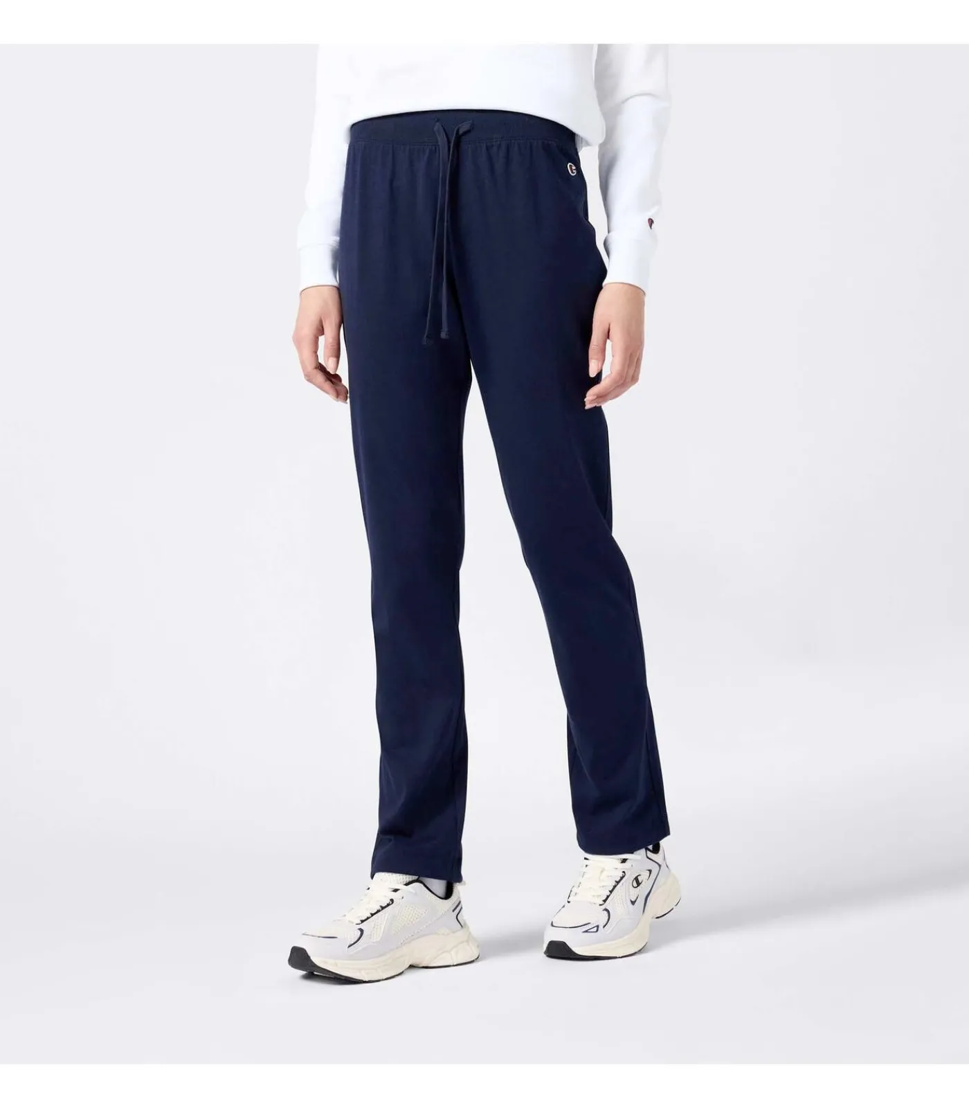 Champion Straight Hem Pants blue New
