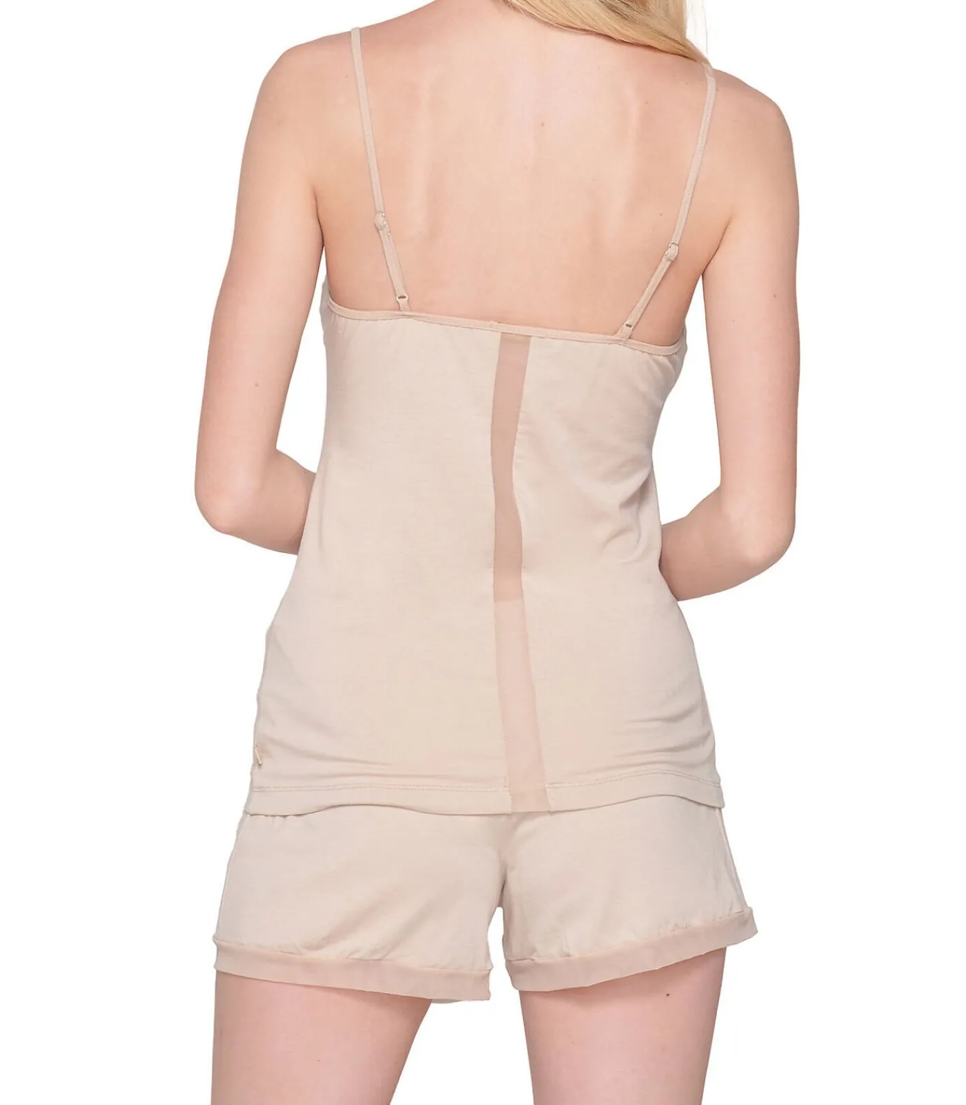 LUNA Strapless hemdje Cotton Touch beige