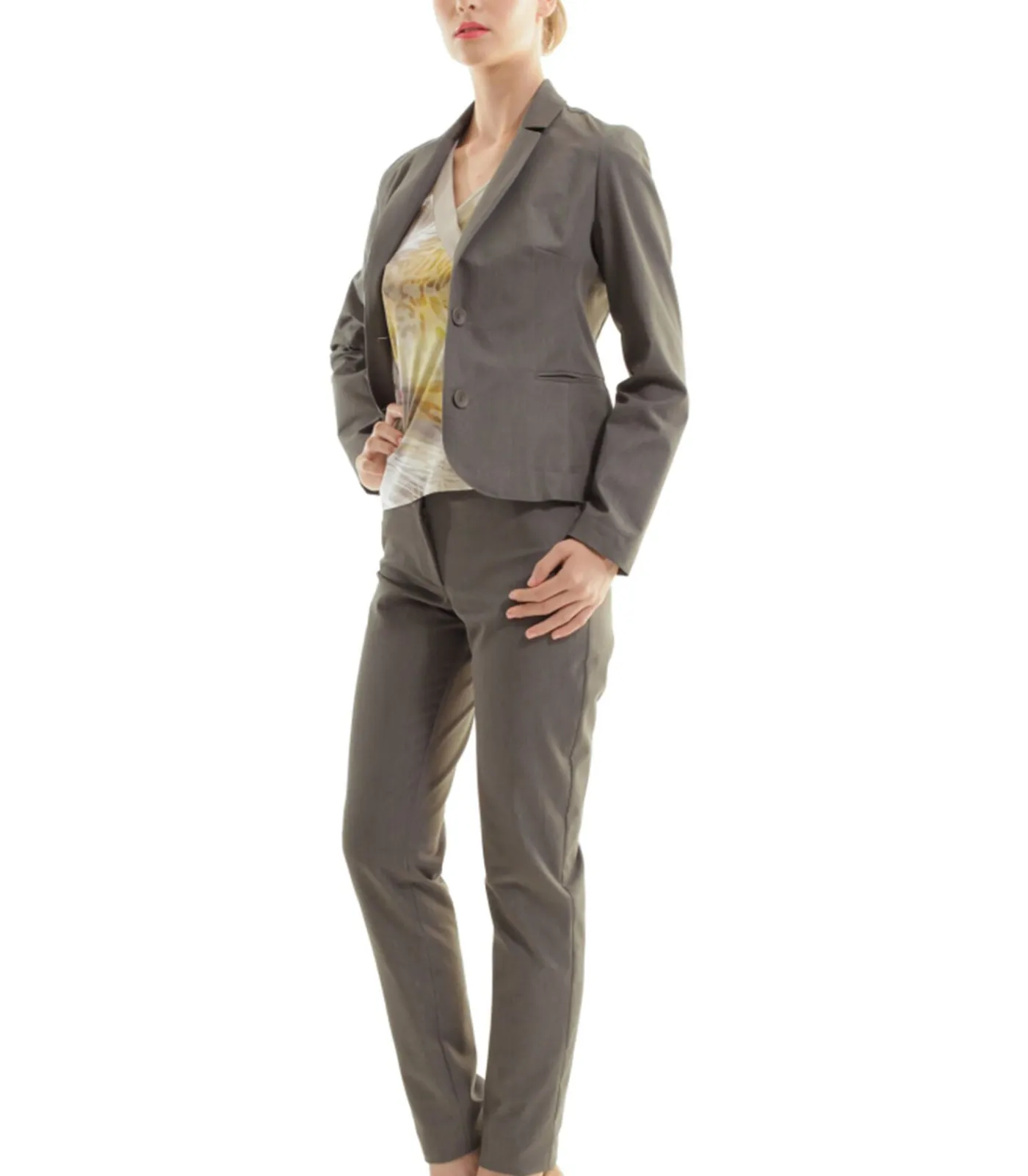 Conquista Stretch jasje van katoenmix green Discount
